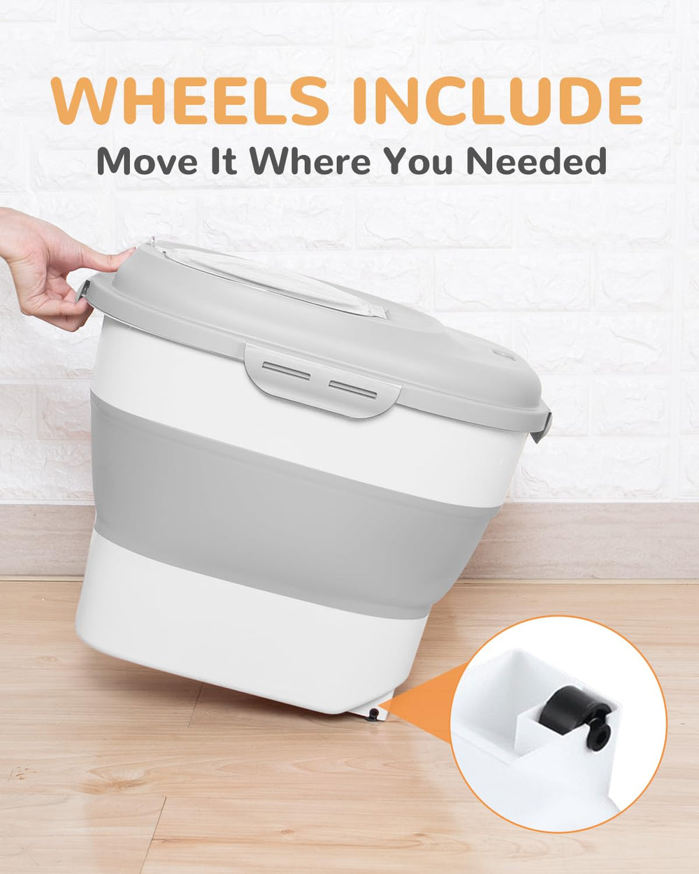 DDMOMMY cuchara medidora incluida para servir porciones.