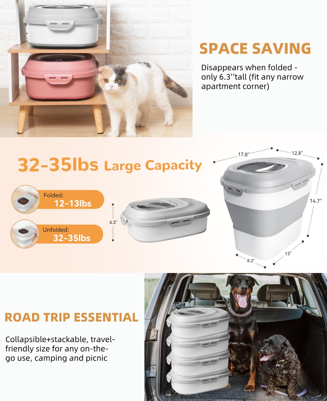 DDMOMMY caja de regalo práctica para familias con mascotas.