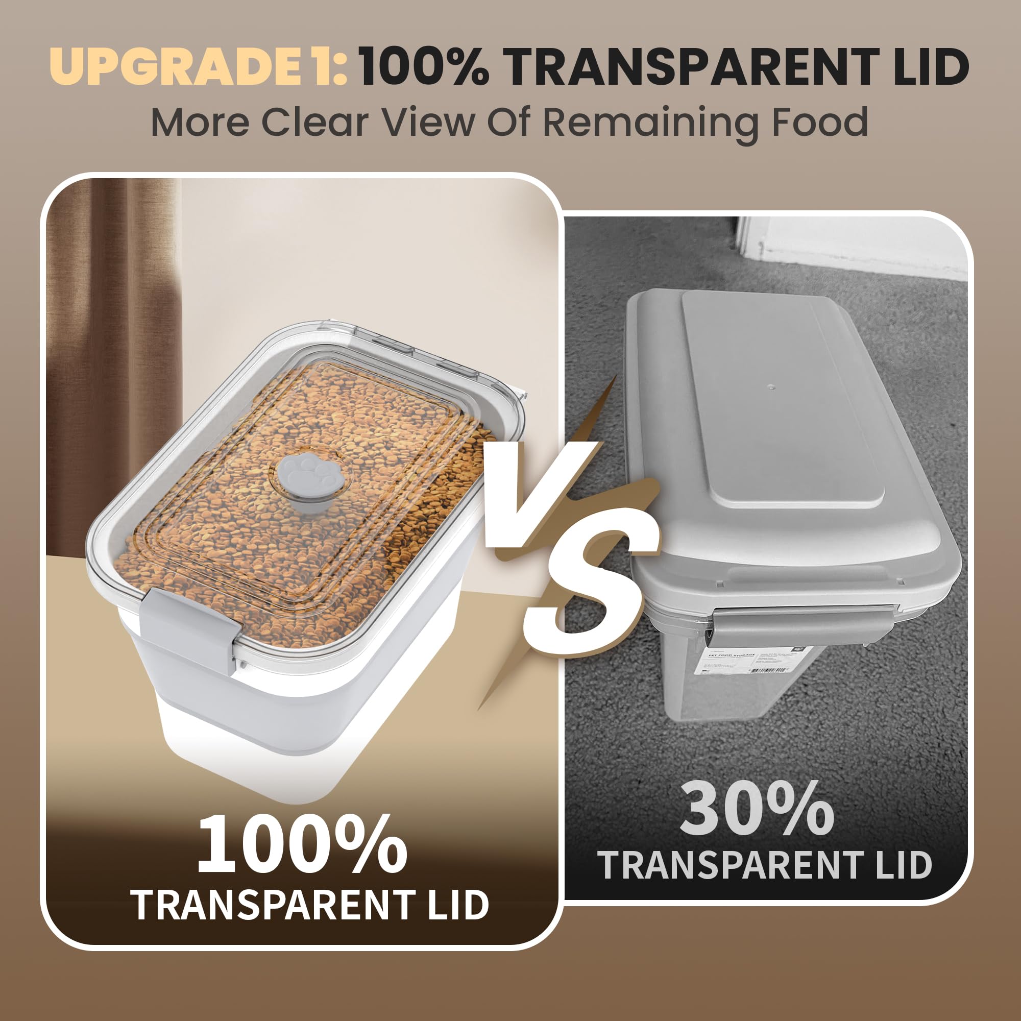 DDMOMMY contenedor para arroz y harina, ideal para cocina organizada