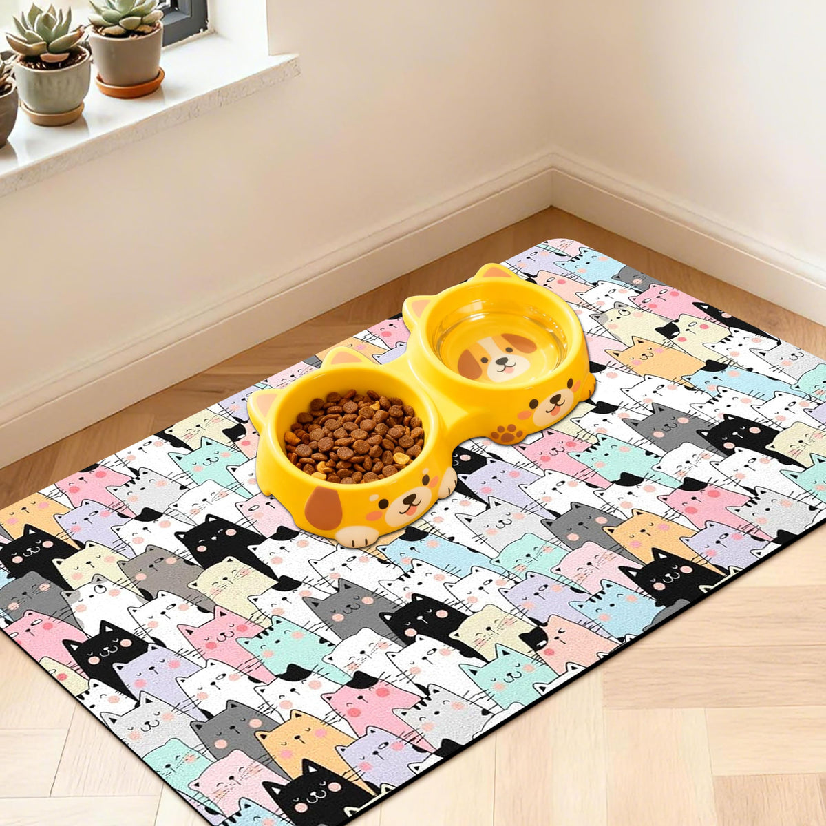 DDPODNQAK alfombra impermeable para perros, protege suelos y facilita limpieza.