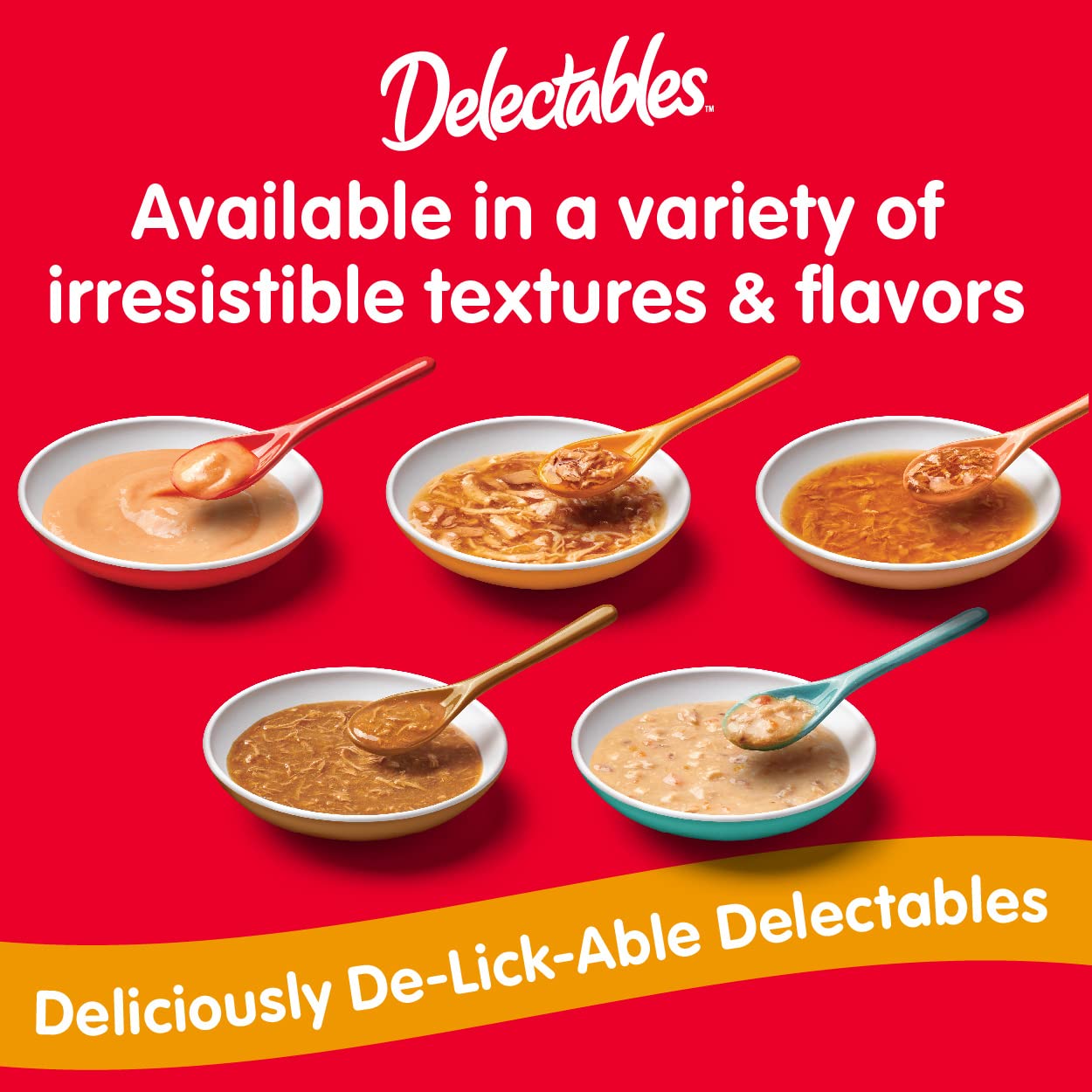 Delectables Bisque: sabor a atún y pollo para premiar a tu gato.