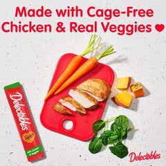 Delectables Squeeze Up, tubo lamer, fomenta momento interactivo con tu gato