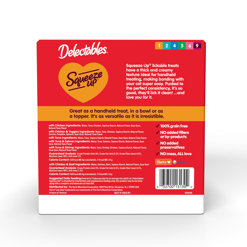 Delectables Squeeze Up: usos versátiles como premio o toppers para comida