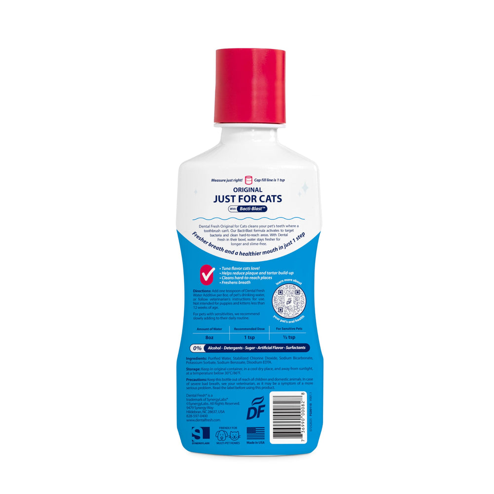 Dental Fresh Gato: mantiene el cuenco limpio y sin residuos.