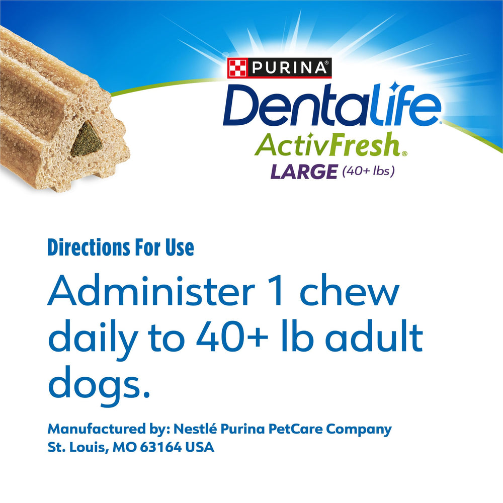 Dentalife ActivFresh breath-freshening visual indicating odor control potential