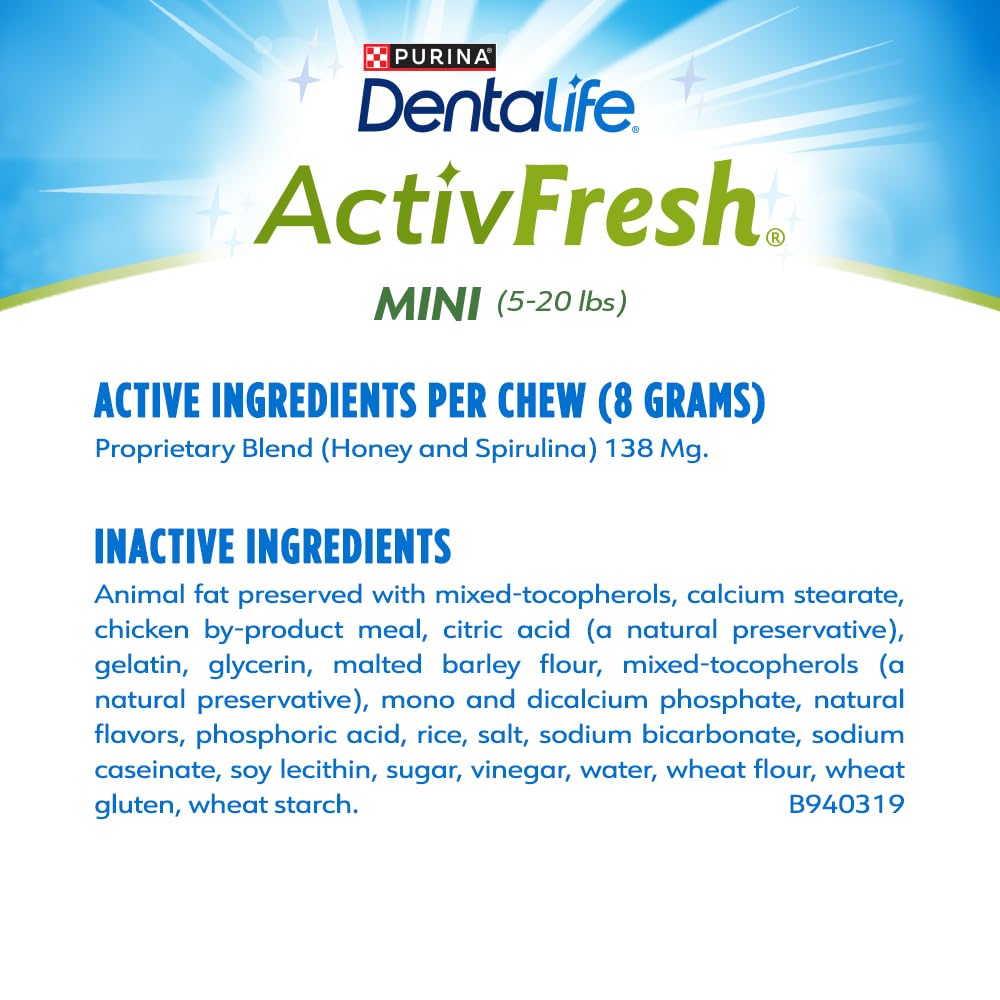 DentaLife ActivFresh empaque reutilizable de 480 g con 56 chicles.