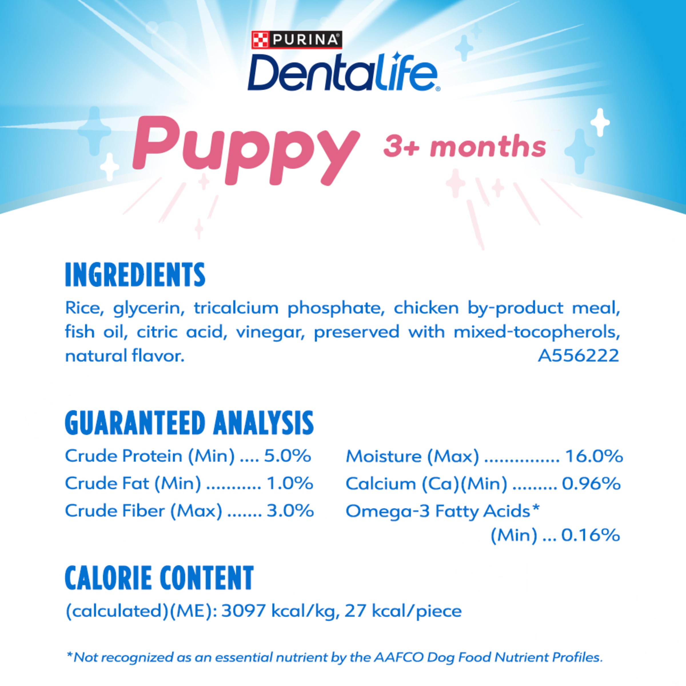 DentaLife uso diario como recompensa durante entrenamiento.