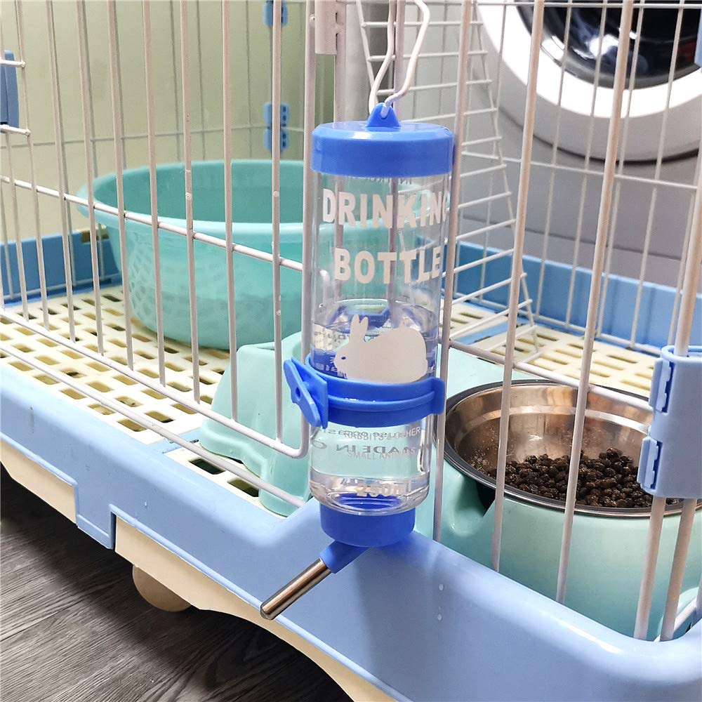 Depets paquete de 2 botellas para jaula, ideal para limpieza