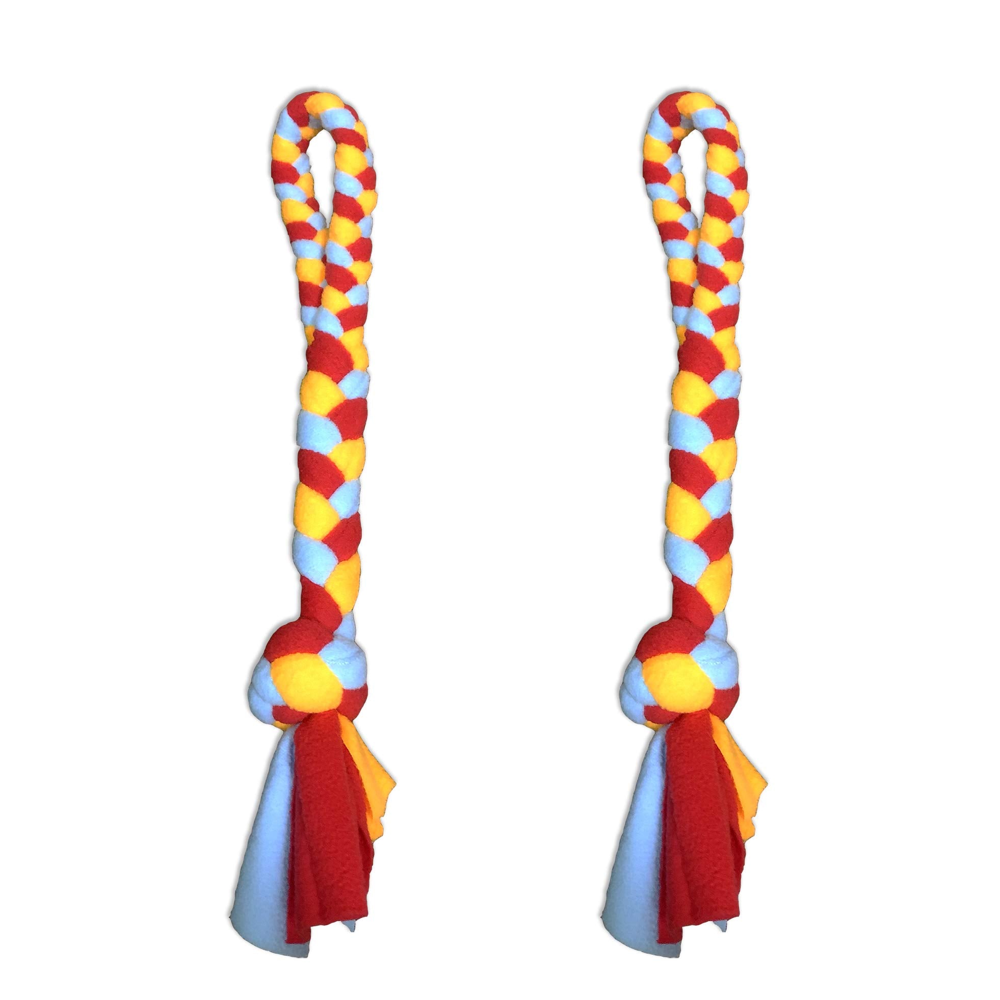Juguete Dewonch Teaser de fleece con diseño divertido para perseguir y jugar.
