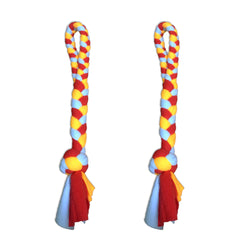 Juguete Dewonch Teaser de fleece con diseño divertido para perseguir y jugar.