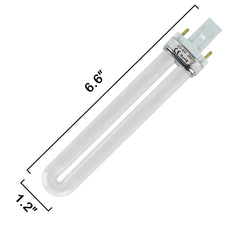 Diamondus bombilla 9W para DynaTrap DT3019, instalación rápida y sencilla.