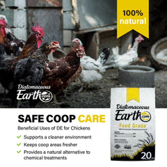 Diatomaceous Earth: certificado OMRI para uso orgánico.