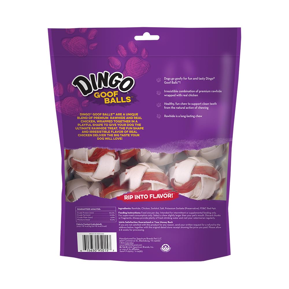 Dingo Goof Balls: forma divertida para masticar.