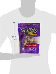 Huesos Mini Dingo en bolsa de 21 piezas, envase reutilizable