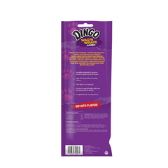 Dingo Wag'n Wraps Jumbo: sabor ahumado natural para perros grandes y felices.