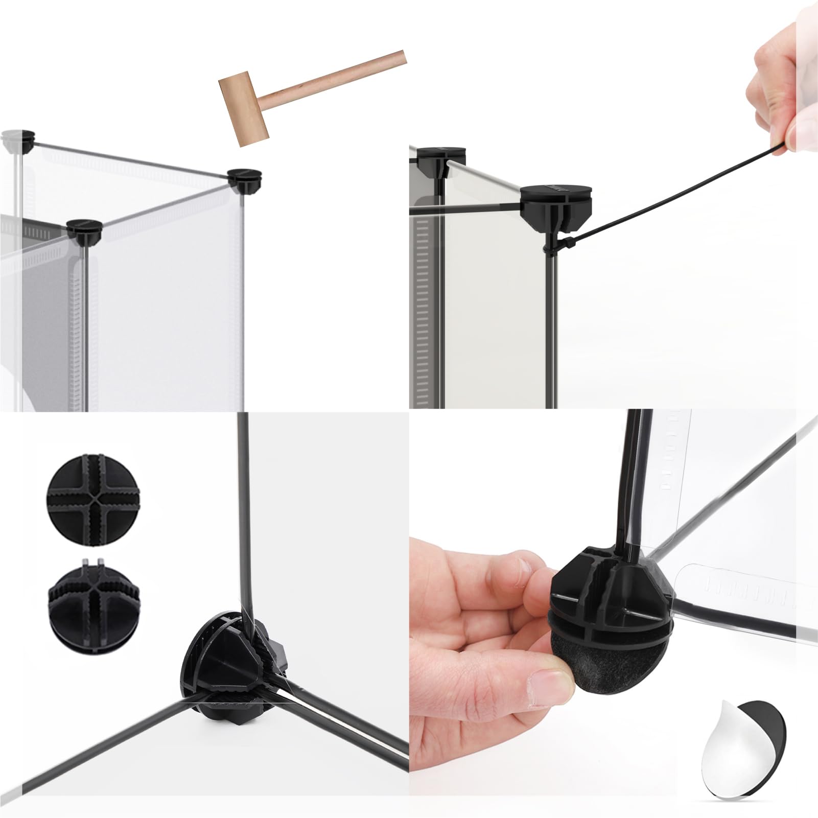 DINMO jaula-portátil ideal para mover entre habitaciones.