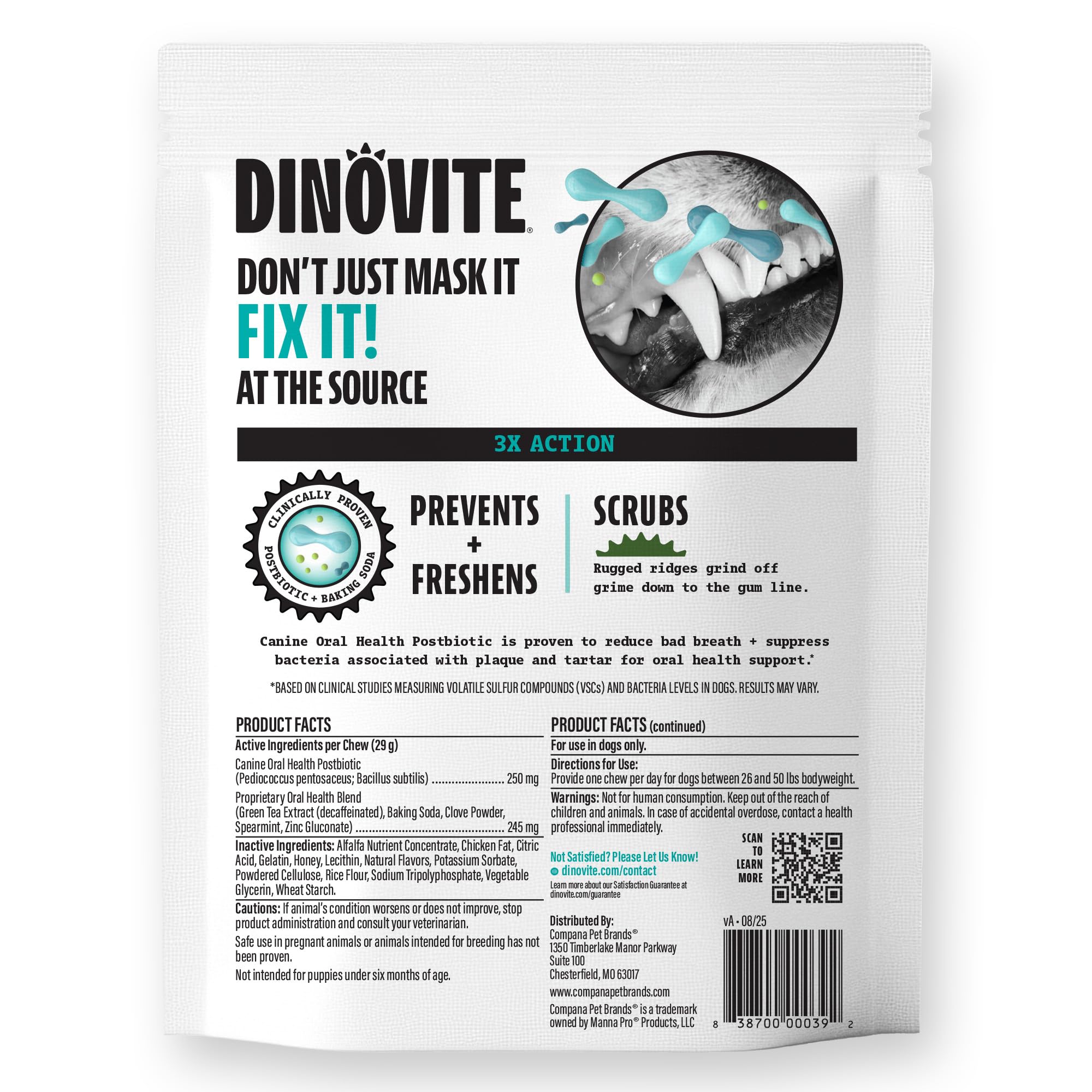Dinovite Paquete 20 Unidades, opción práctica para familias.
