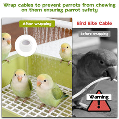 DINTSTYLE baño automático con circulación de agua para aves.