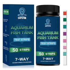 Tiras DIPSTIK para acuario, uso fácil para pruebas rápidas de agua