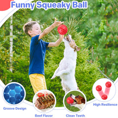 DISSKNIC Juguete acuático flotante para perros, ideal para juegos en agua.