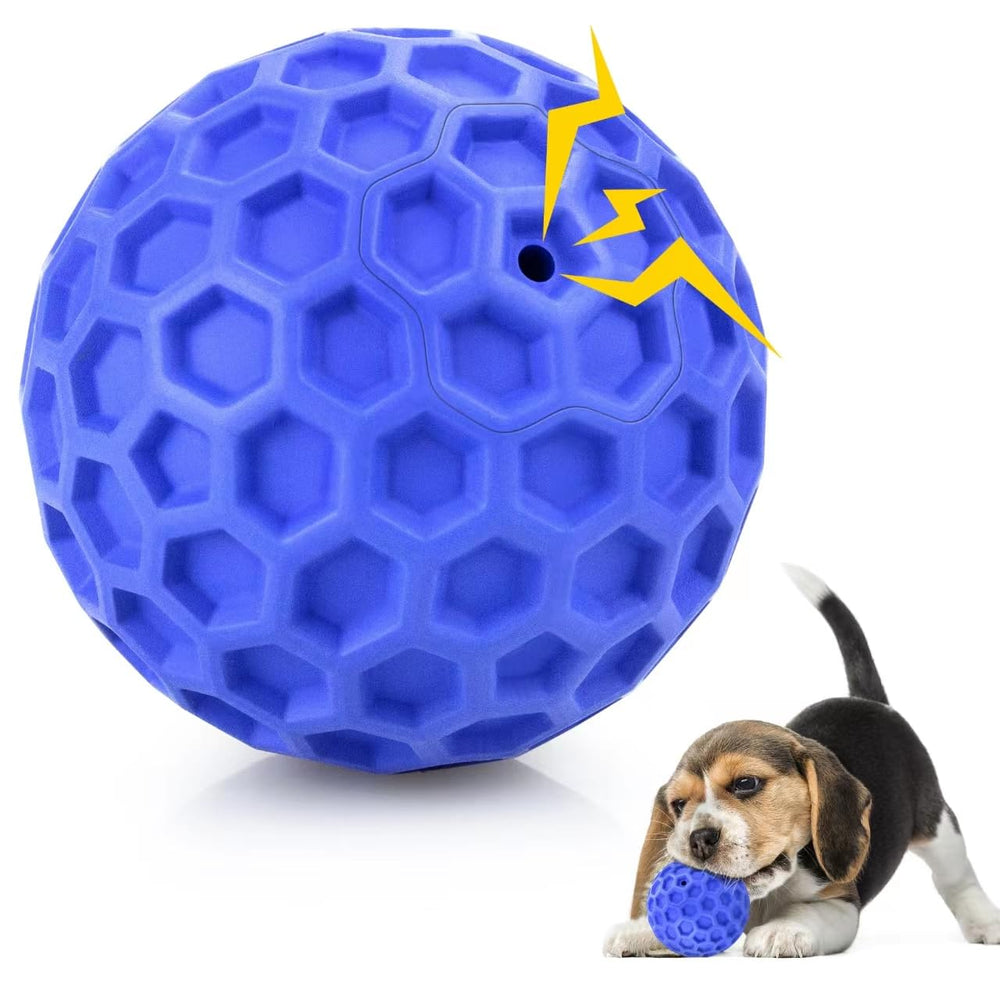 Pelota sonora DISSKNIC para perros pequeños, ideal para estimular curiosidad y juego activo.