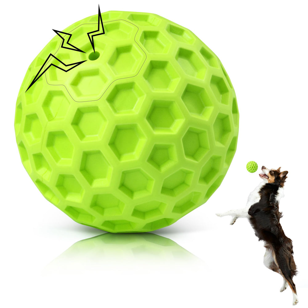 DISSKNIC pelotas con chirrido para perros grandes, juego intenso y cautivador.