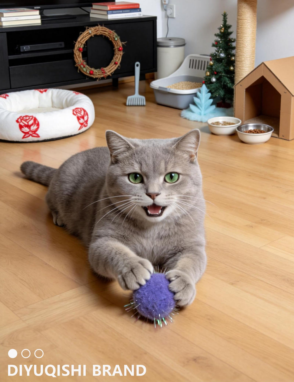 DIYUQISHI juego para gatos para actividad diaria y enfoque
