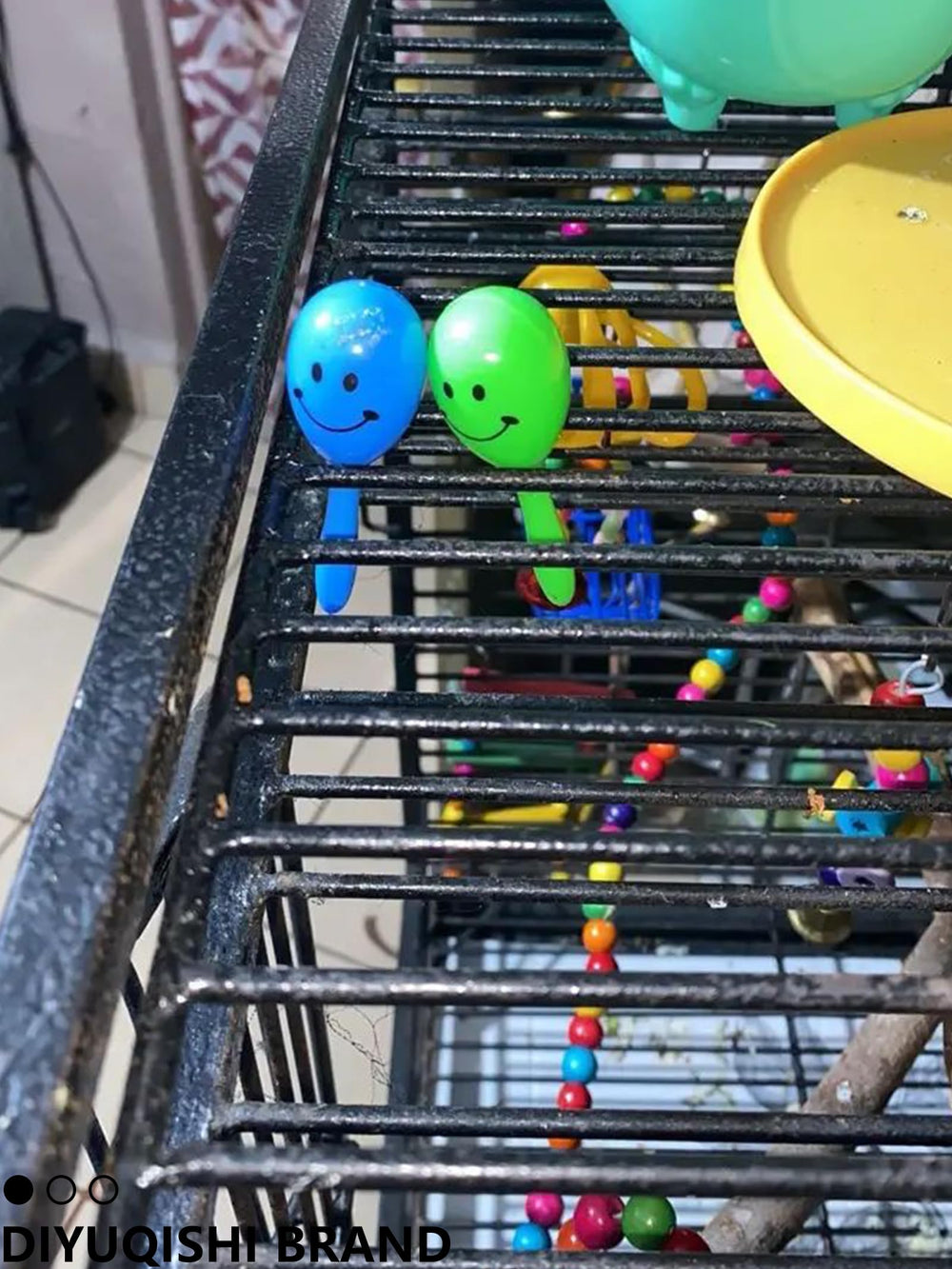 DIYUQISHI juguete de ramita colorida para juego activo