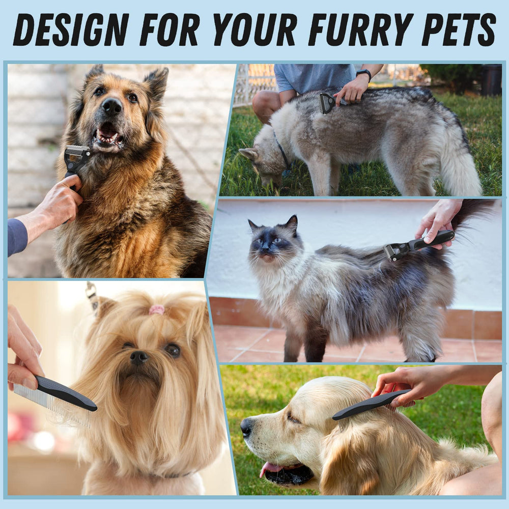 Docrok kit de cuidado para mascotas para rutinas diarias de grooming