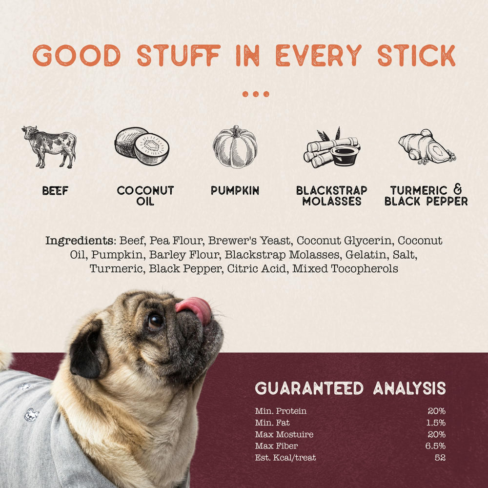 Dog Treat Naturals Palitos hechos en Estados Unidos