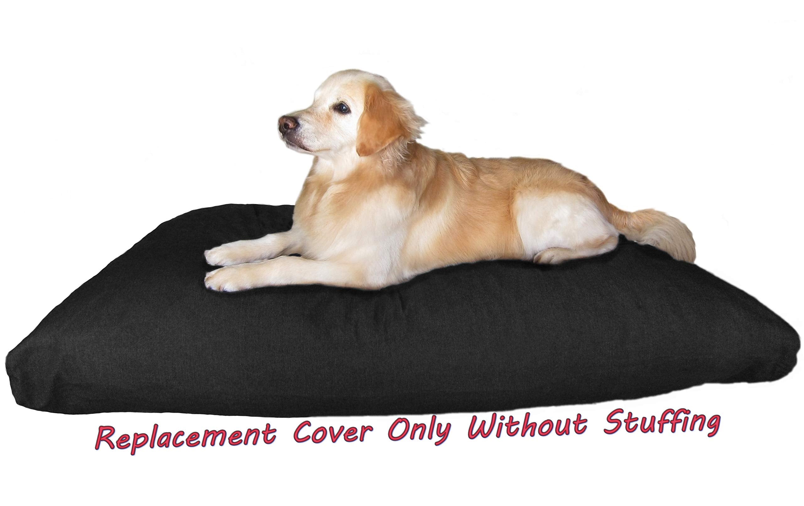Dogbed4less cierre oculto con pespunte reforzado para mayor durabilidad.