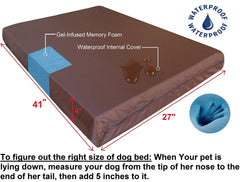Dogbed4less Funda interna impermeable con cierre protege la espuma