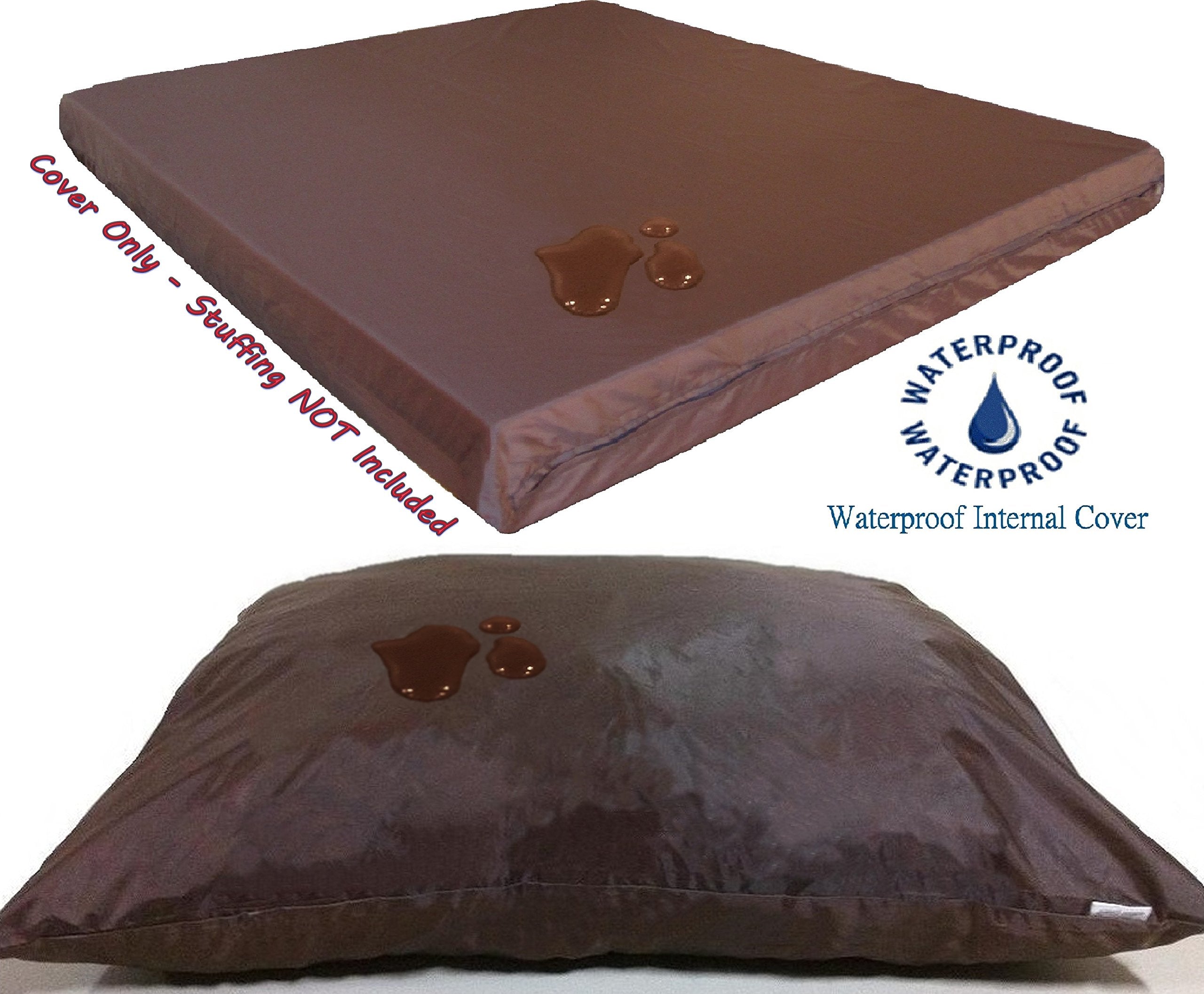 Dogbed4less: tamaño XXL 55x37x4, ajuste seguro para camas grandes.