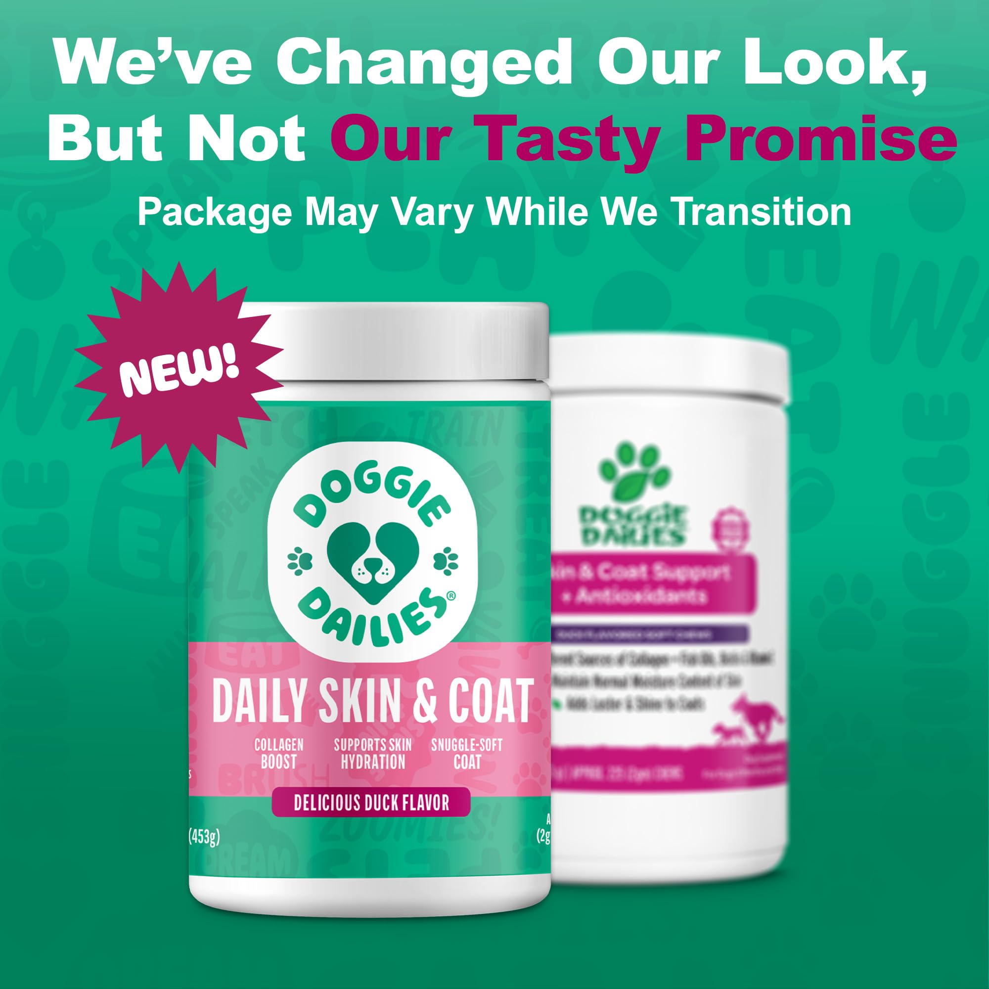 Doggie Dailies composición con aceites y colágeno