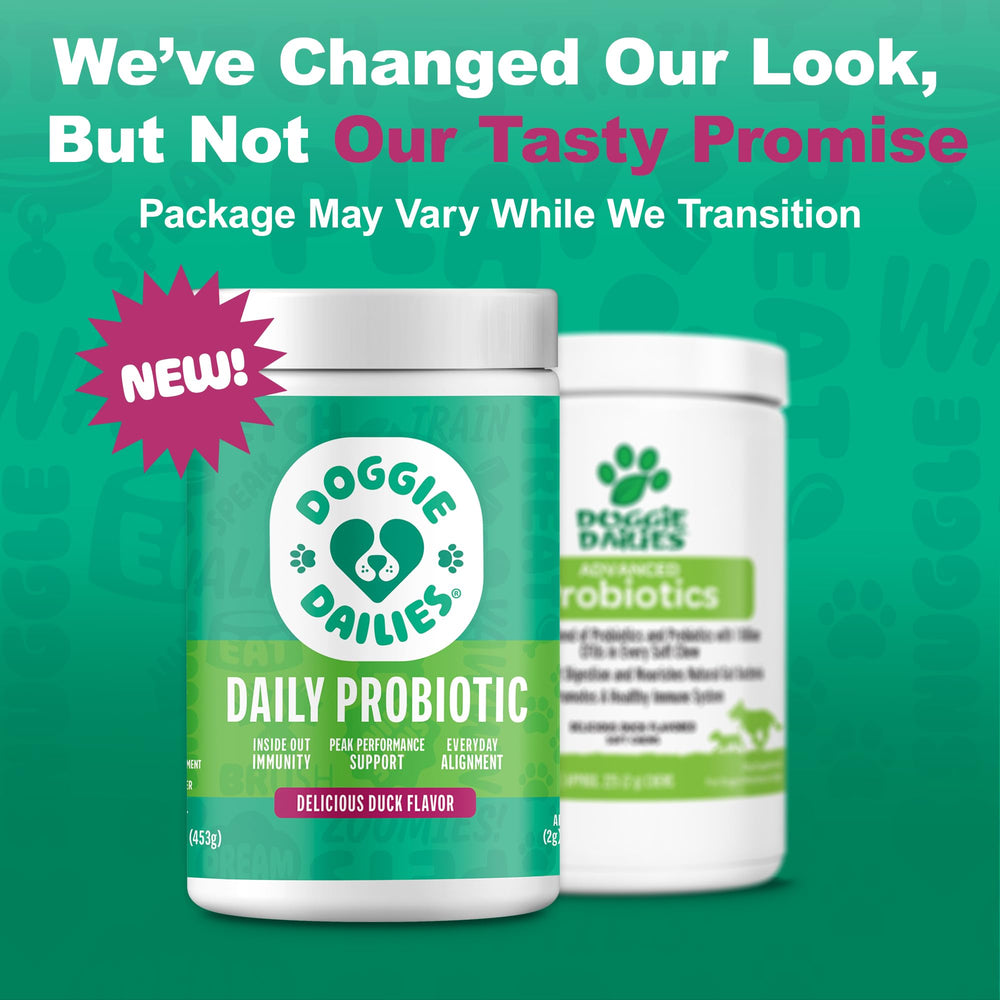 Doggie Dailies Probioticos apto para todas las razas.