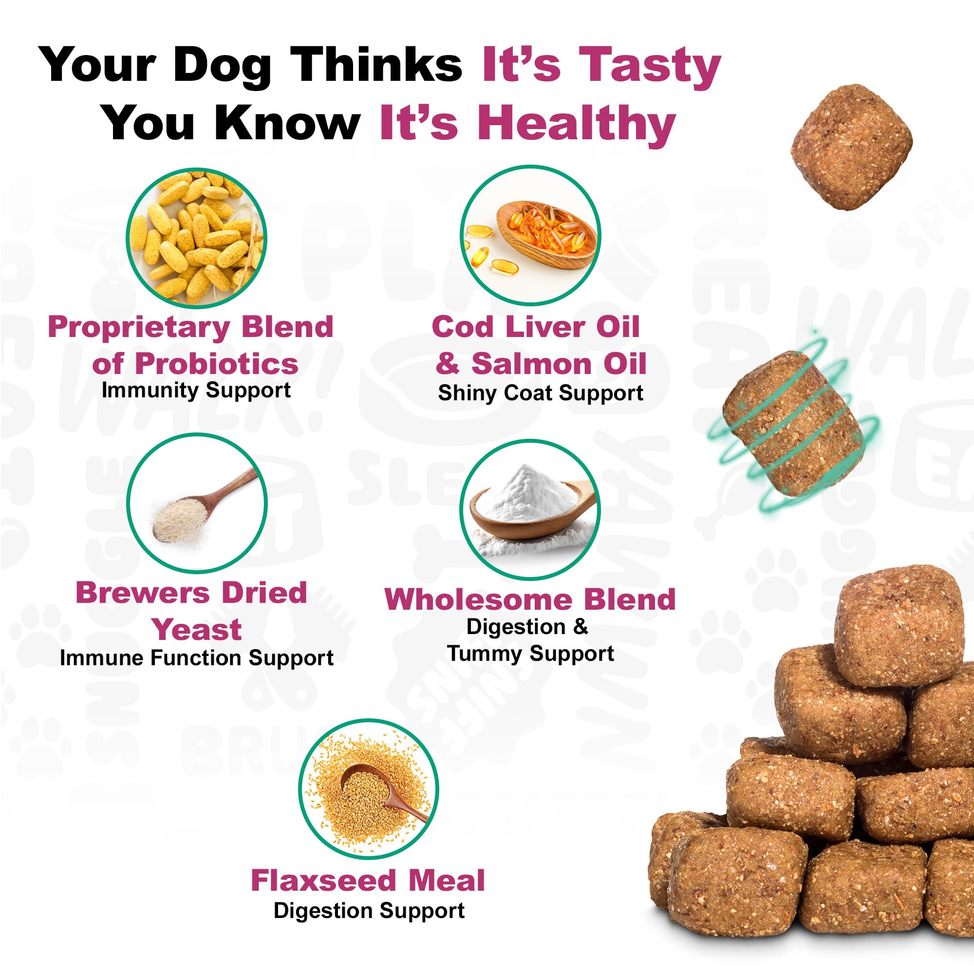 Doggie Dailies Probioticos salud digestiva optimizada.