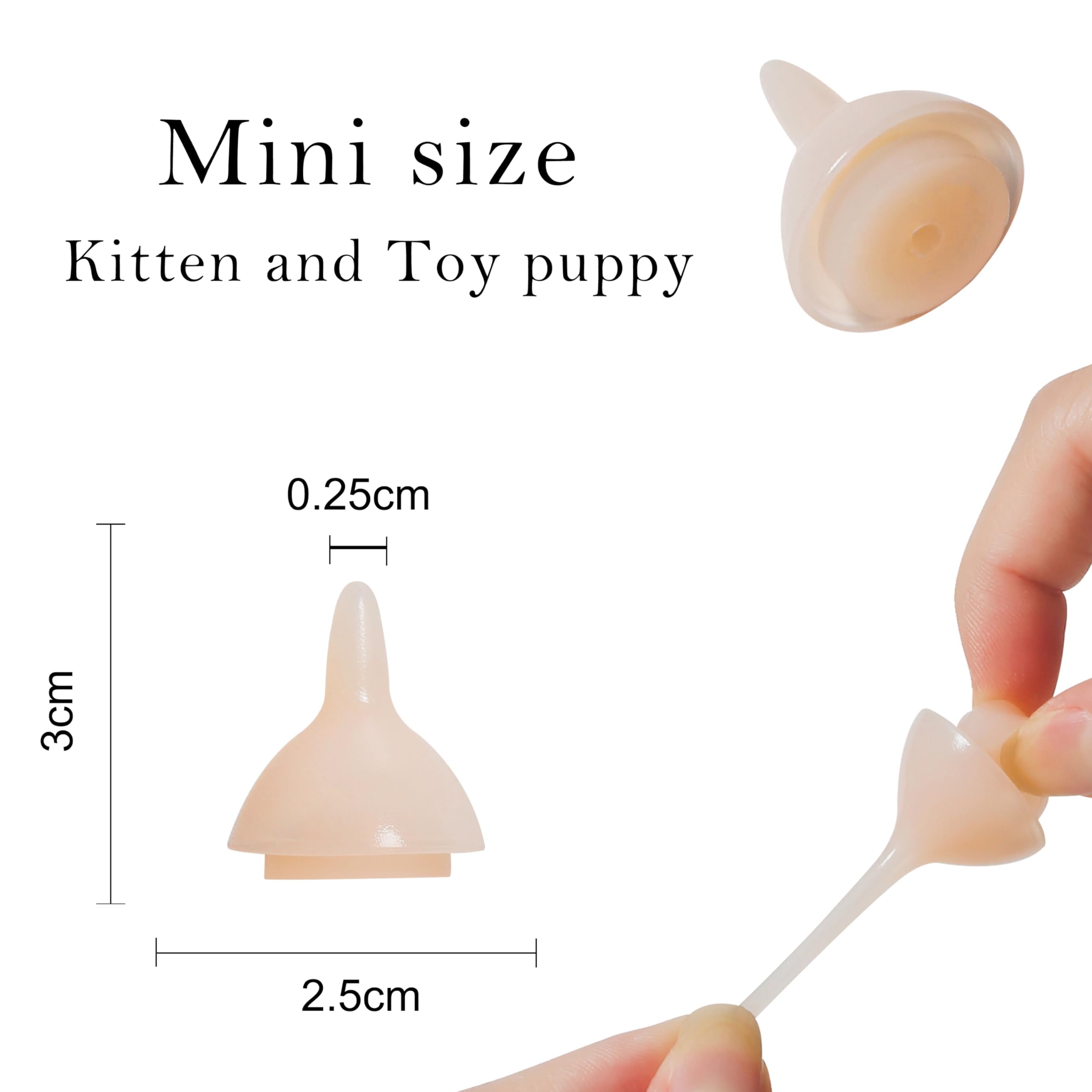 Doggiema kit cría: biberones para múltiples etapas de crecimiento