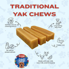 Doggo Dog Chew yak cheese Himalaya pequeña para perros pequeños, entretenimiento