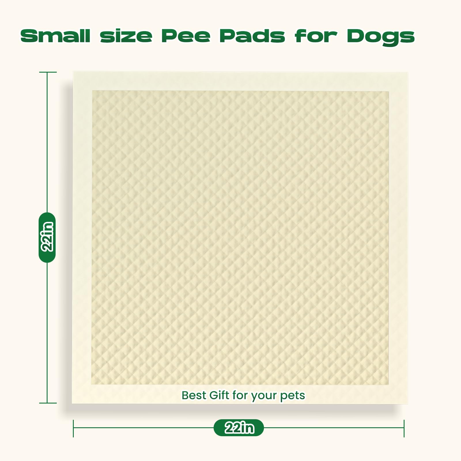 Pañales DOGGO DOUG de 22x22 pulgadas, 30 unidades para entrenamiento.