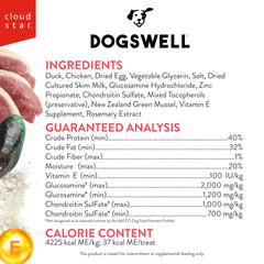 DOGSWELL Textura suave, ideal para perros mayores que prefieren masticar con facilidad.