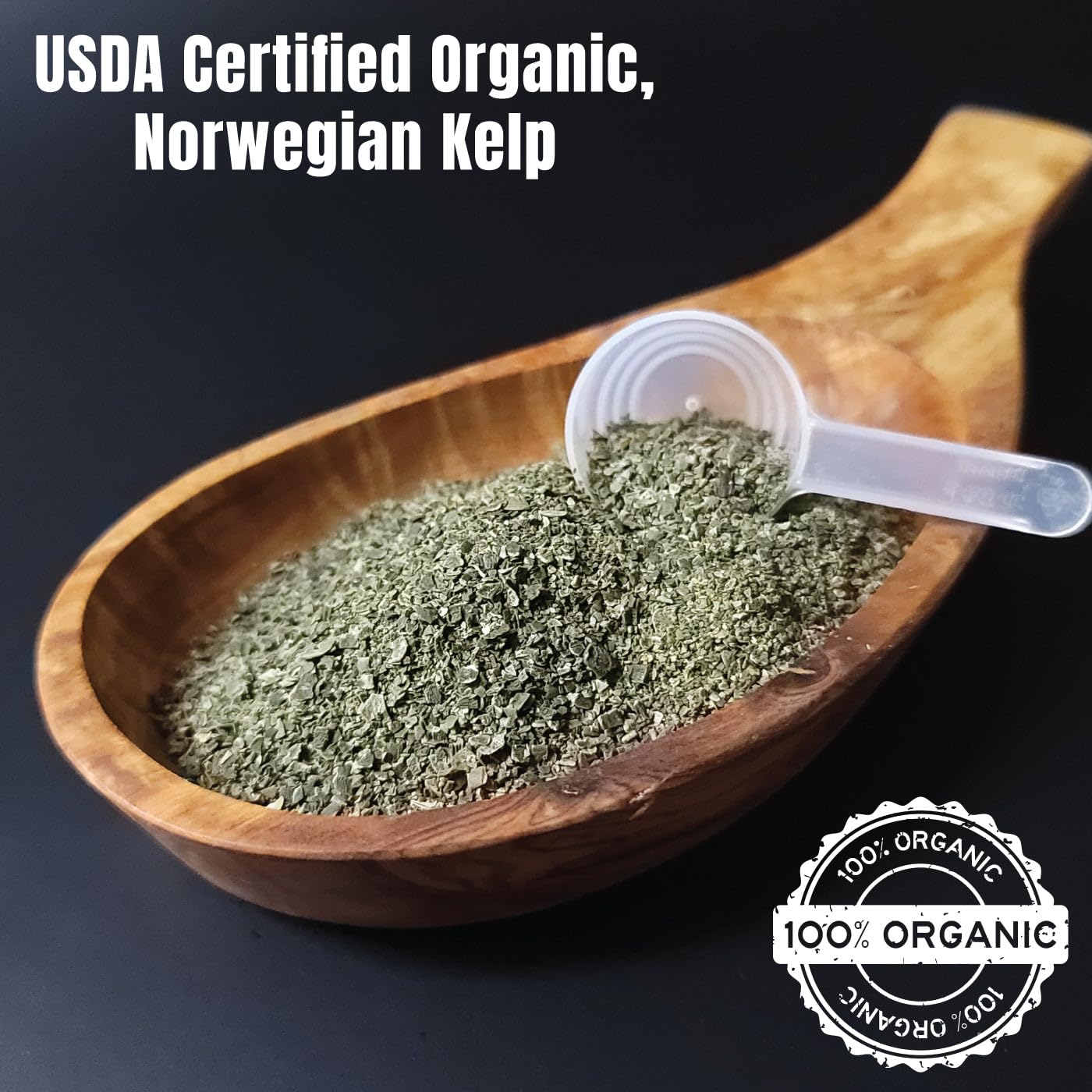 Dogzymes Alga Noruega Orgánica, pelaje sano, ayuda a la piel y brillo natural.