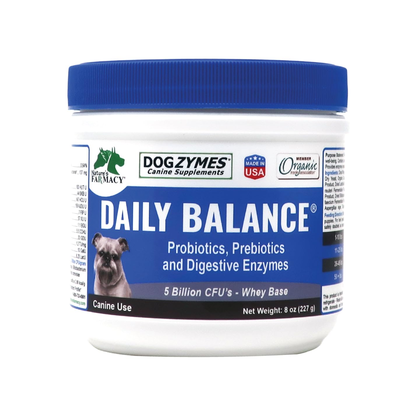 Dogzymes polvo digestivo disoluble para perros facilita la digestión