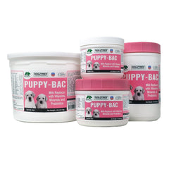 Dogzymes Puppy-Bac proteinas-grasas-nutrientes balanceados para desarrollo saludable
