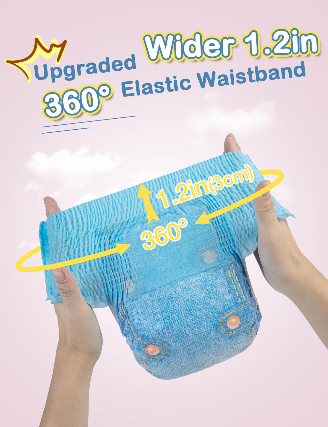 Dono Dog Diapers: tejido transpirable para confort diario y menos rozaduras