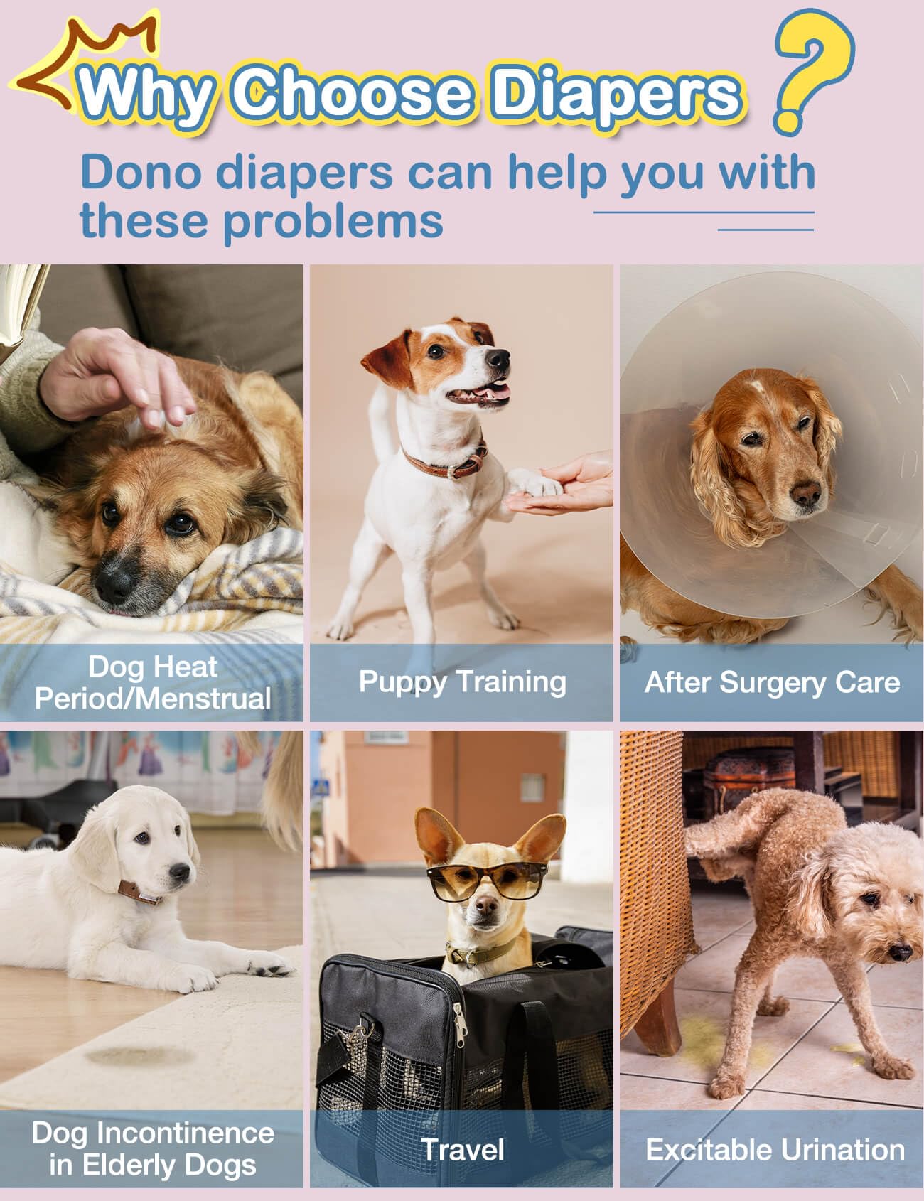 Estampado denim de Dono combina estilo y funcionalidad para tu mascota.