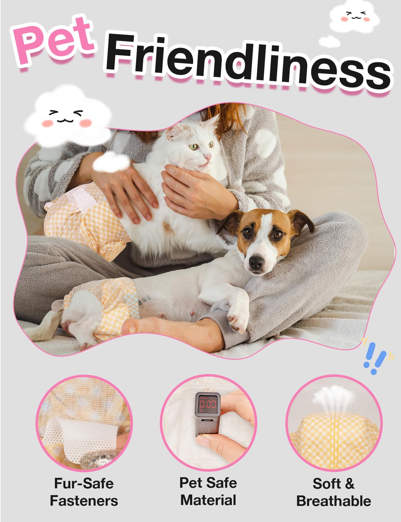 Pañales Dono con 6 capas absorbentes para mayor sequedad diaria.