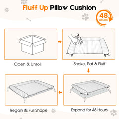 Funda lavable de DOPEDIO mantiene la cama limpia y fresca.