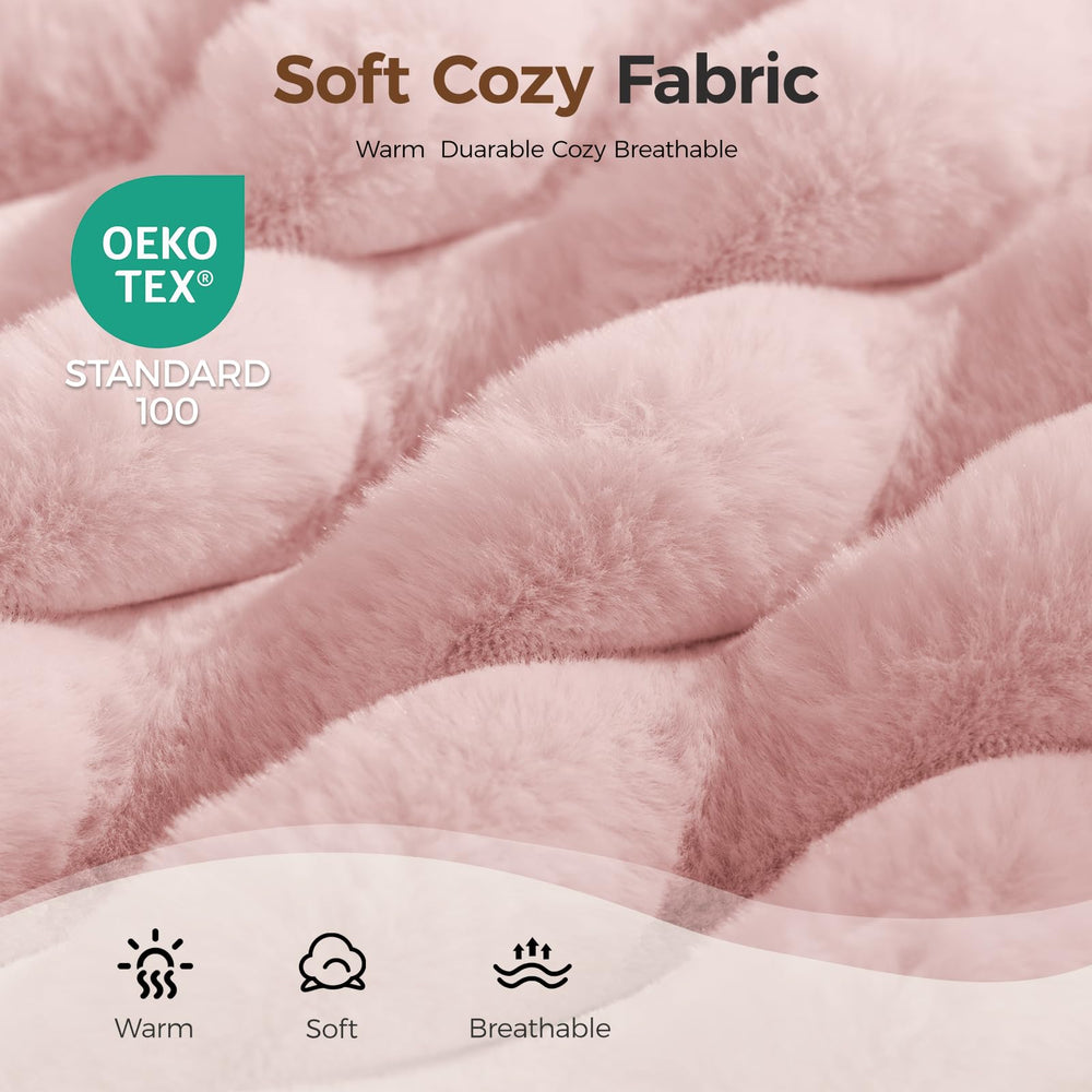Funda lavable para cama de perro de DOPEDIO, rosa, limpieza fácil