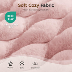 Funda lavable para cama de perro de DOPEDIO, rosa, limpieza fácil