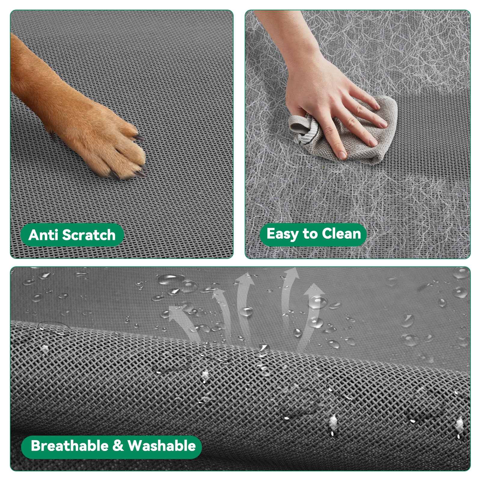 Patas anti-deslizantes de silicona de DOPEDIO, mayor seguridad al subir y bajar